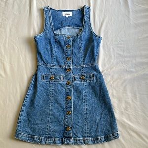 Reformation Dionne denim dress